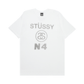 Stussy N°4 Tee "White"