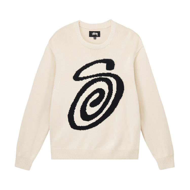 Stussy Curly S Sweater "Natural"