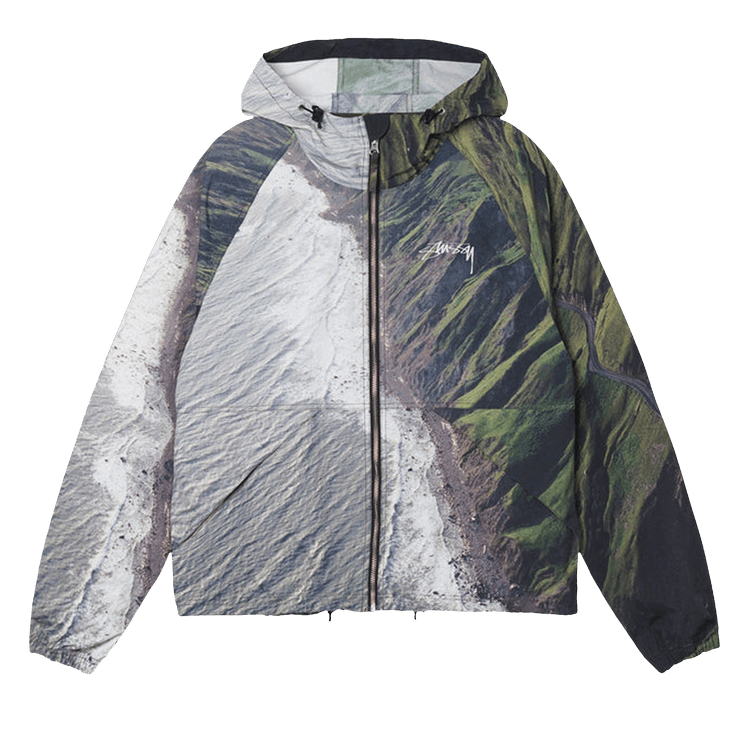 Stussy Coastline Beach Shell "Multicolor"