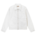 Stussy Overdyed Zip Work Jacket "White"