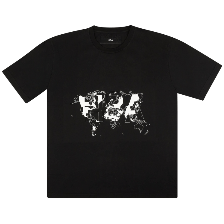 Hood By Air Planisfero Short-Sleeve T-Shirt "Black"