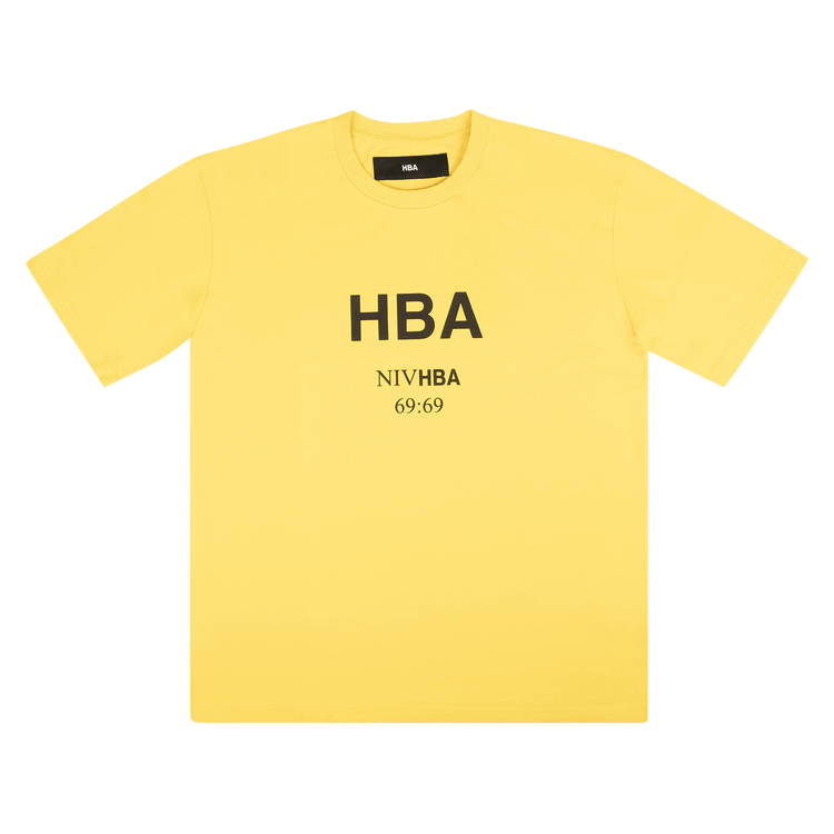 Hood By Air NIV Short-Sleeve T-Shirt "Yellow"