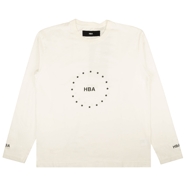 Hood By Air Star Long-Sleeve T-Shirt "White"
