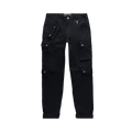 Reese Cooper Herringbone Cargo Pant "Black"