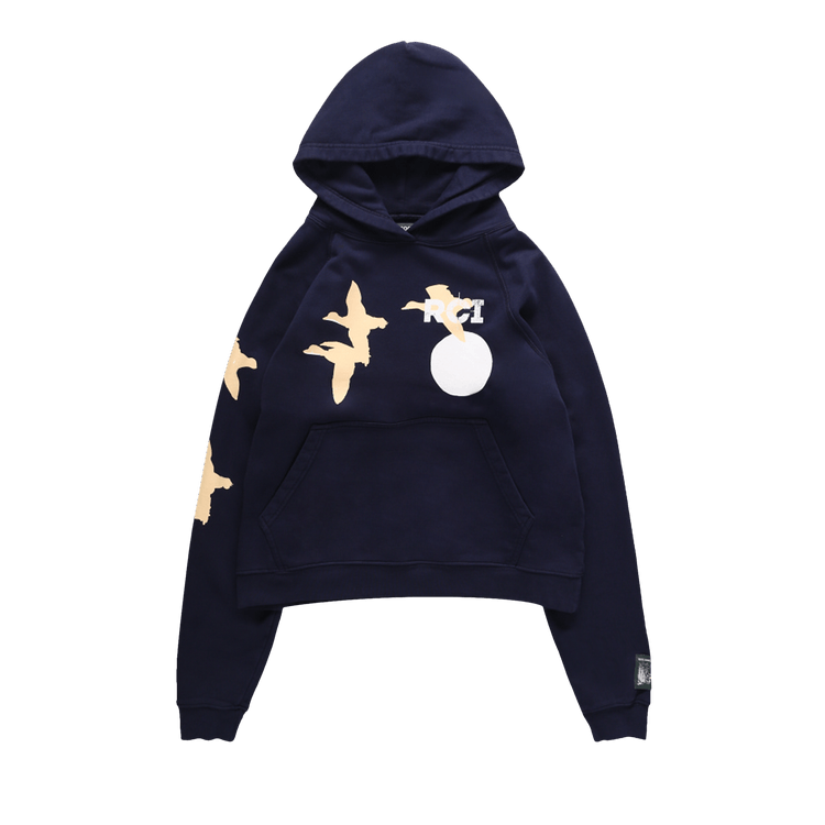 Reese Cooper Birds Hoodie "Navy Blue"