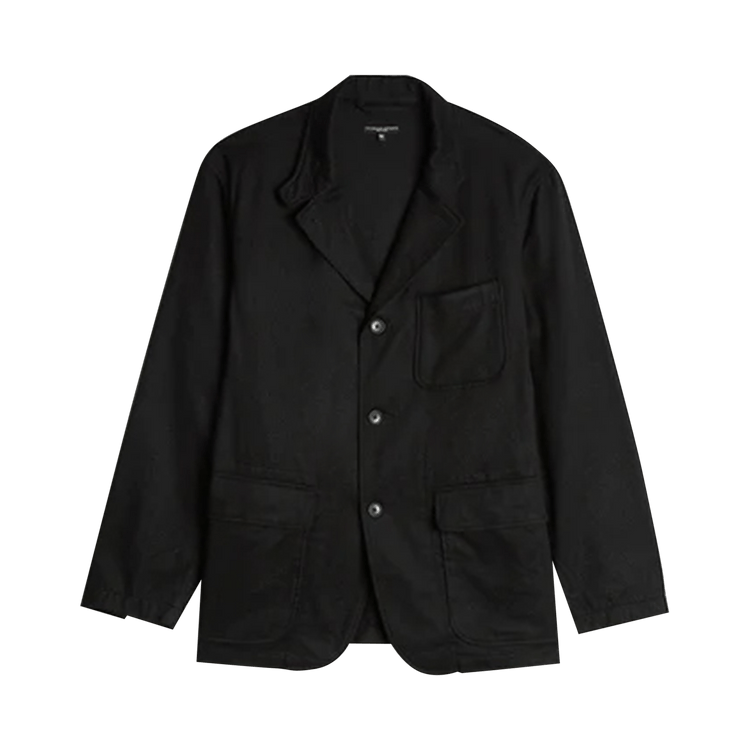 Engineered Garments Wool Cotton Flannel Loiter Jacket "Black"
