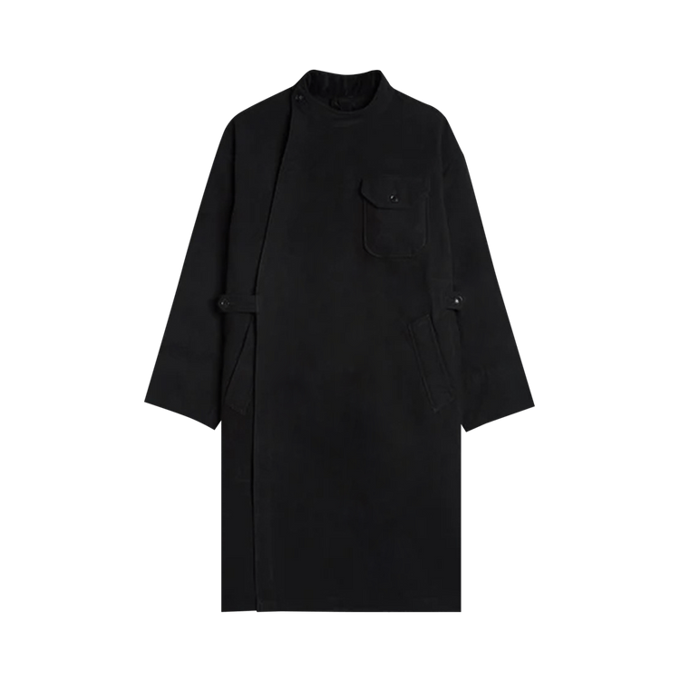 Engineered Garments Polyester Fake Melton MG Coat "Black"