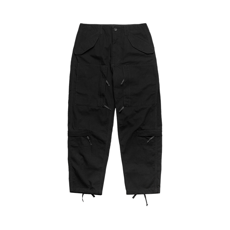 Engineered Garments Cotton Micro Sanded Twill Racing Suit "Black"
