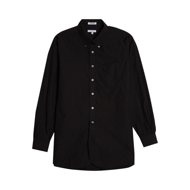 Engineered Garments 100's 2Ply Broadcloth 19th Century Button Down Shirt 'Black'
