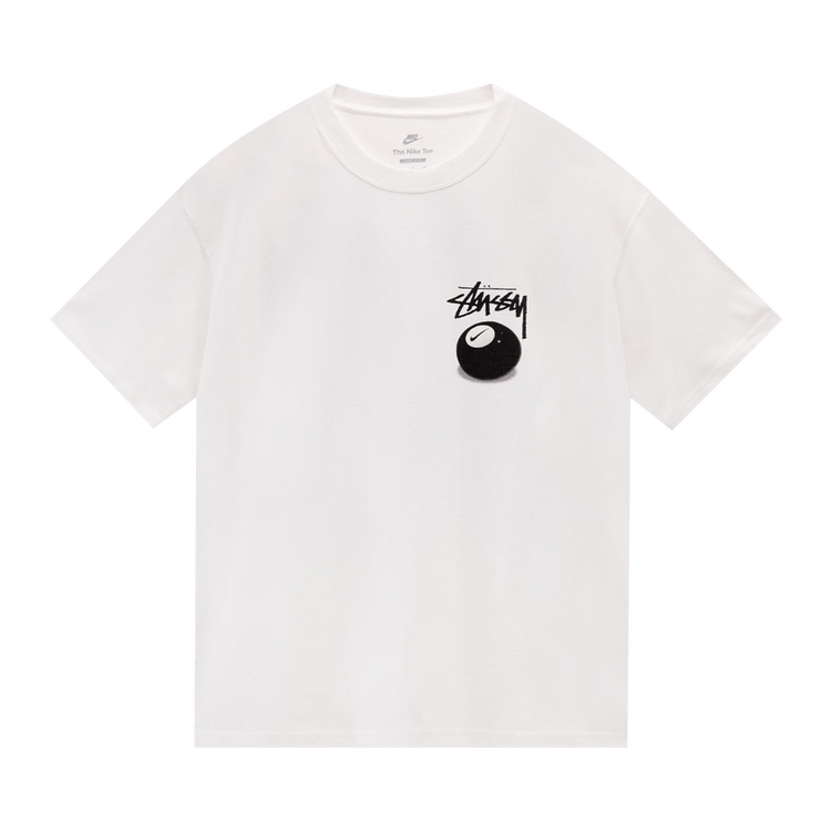 Nike x Stussy 8 Ball Tee "White"