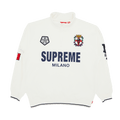 Supreme Milano Half Zip Pullover "White"