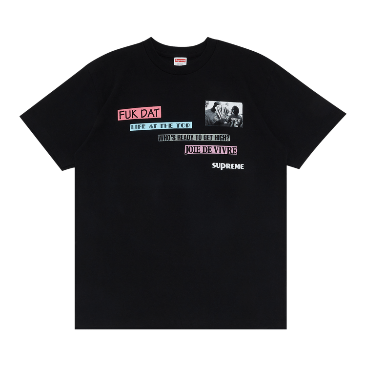 Supreme Joie De Vivre Tee "Black"