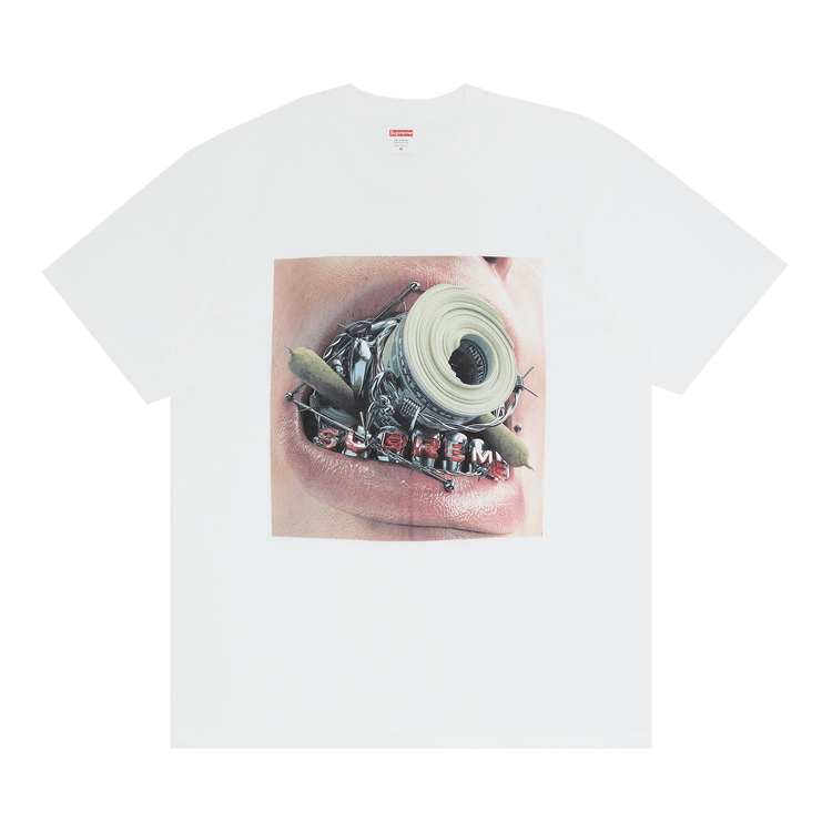 Supreme Braces Tee "White"