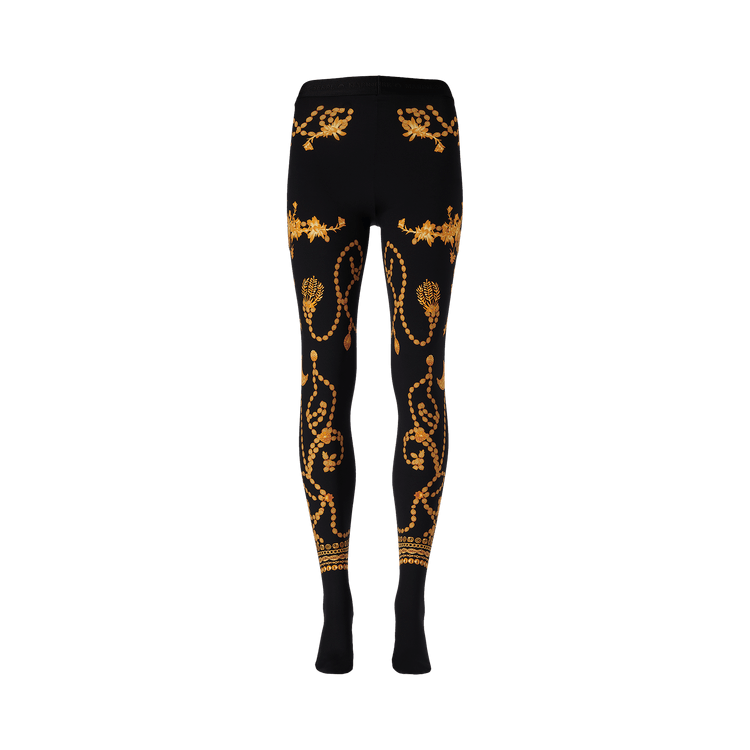 Marine Serre Ornament Jewelry Fuseaux Leggings "Placed Ornament Jewelry"