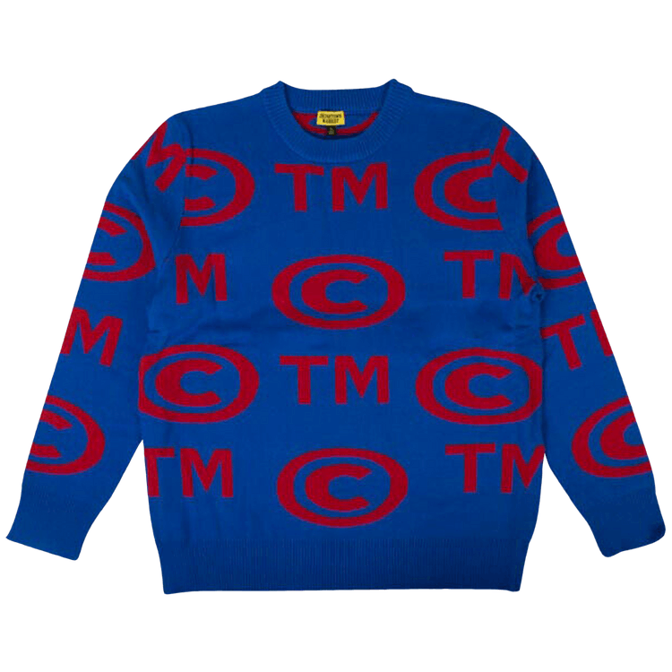 Chinatown Market Knit Trade Mark Sweater "Blue"