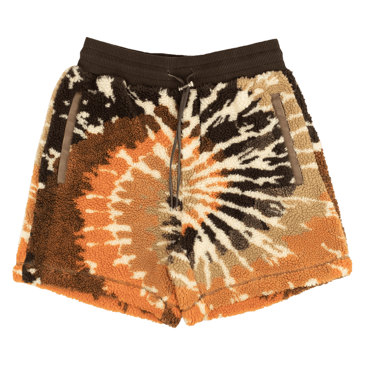 Amiri Tie Dye Polar Fleece Shorts "Multicolor"