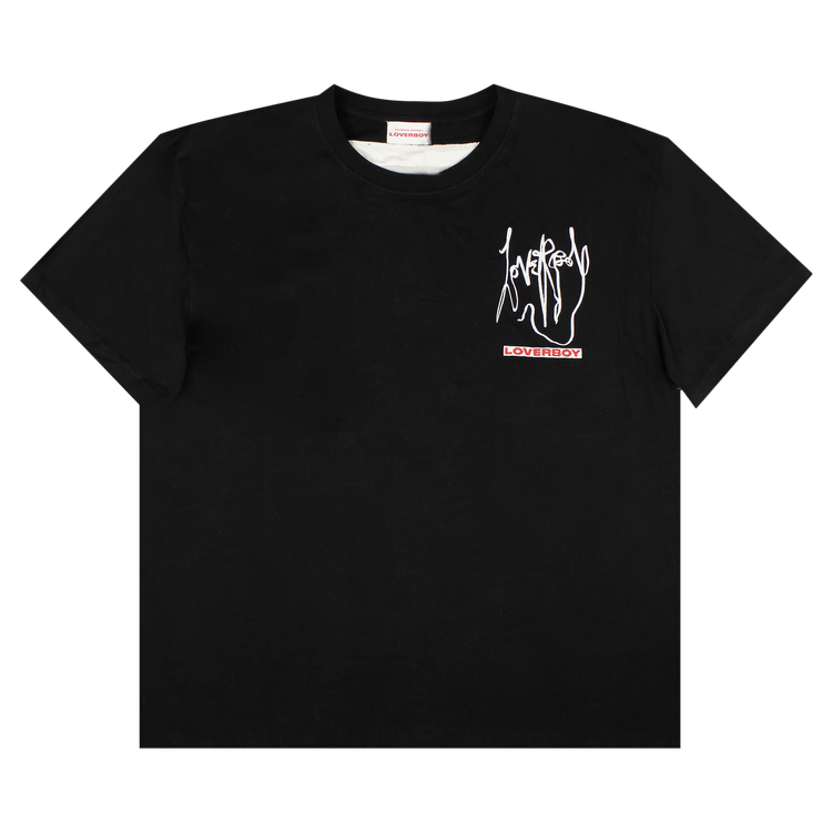Charles Jeffrey Loverboy Art Gallery Short-Sleeve Tee "Black"