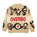 Charles Jeffrey Loverboy Gender Symbol Wool Sweater "Cream"