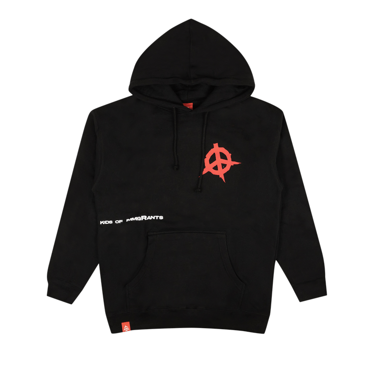 Kids of Immigrants One World One Peace Hoodie "Black"