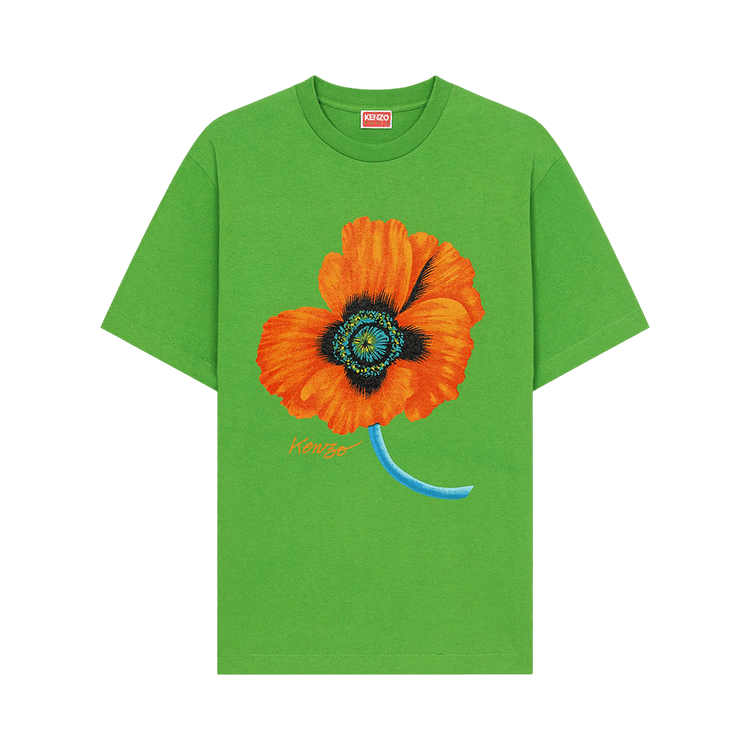 Kenzo Seasonal Graphic T-Shirt "Grass Green"