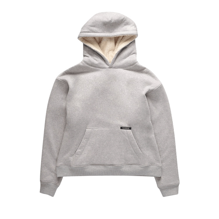 Nahmias Shearling Pullover Hoodie "Grey"