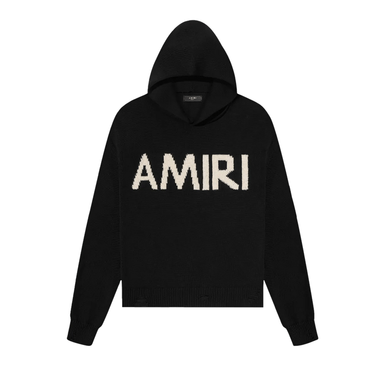 Amiri Eyelash Logo Hoodie "Black"