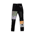 Amiri Bandana Art Patch Jean "Aged Black"