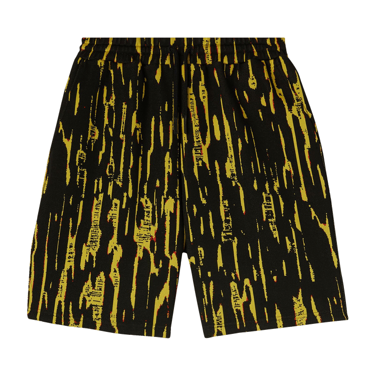 Ambush Jacquard Coulisse Short "Yellow Fluo/Black"