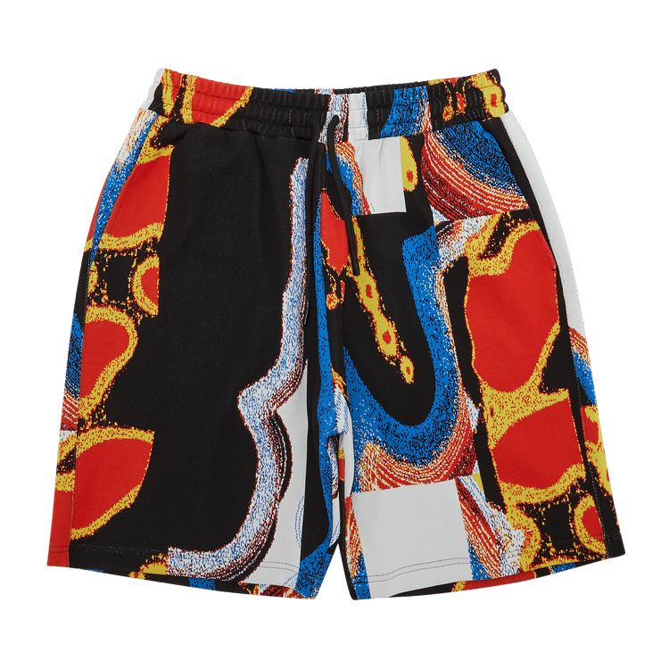 Ambush Jacquard Coulisse Short "Multicolor/Black"