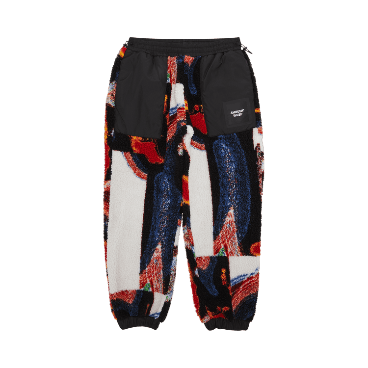 Ambush Teddy Jacquard Sweatpants "Multicolor/Black"