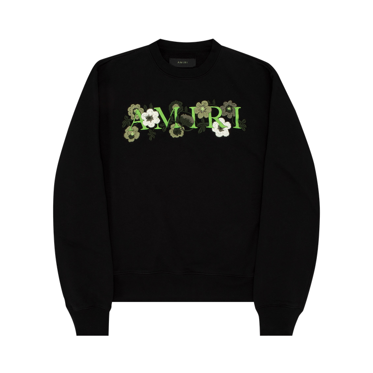 Amiri Flower Crew "Black"