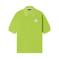 Amiri Solid Short-Sleeve Polo "Lime"