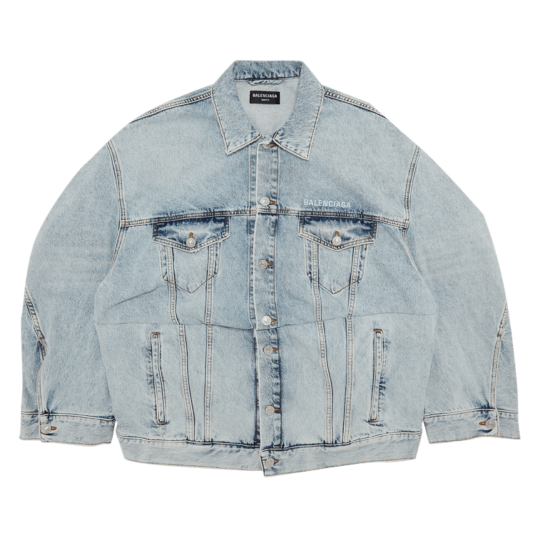 Balenciaga Twisted Sleeve Jacket "Blue Skies"