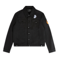 Fred Perry x Raf Simons Brushed Denim Jacket "Black"