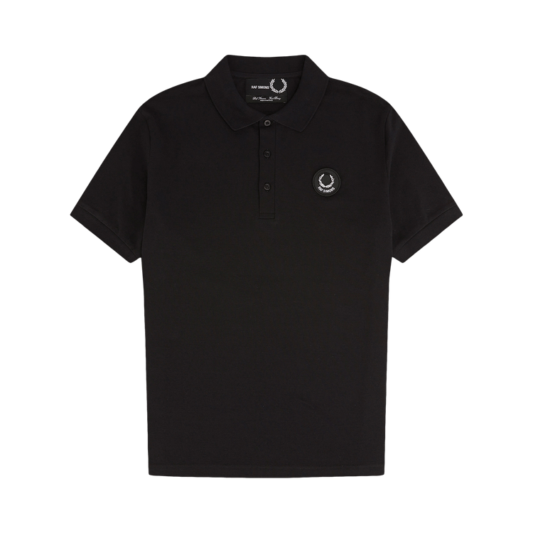 Fred Perry x Raf Simons Oversized Printed T-Shirt "Black"