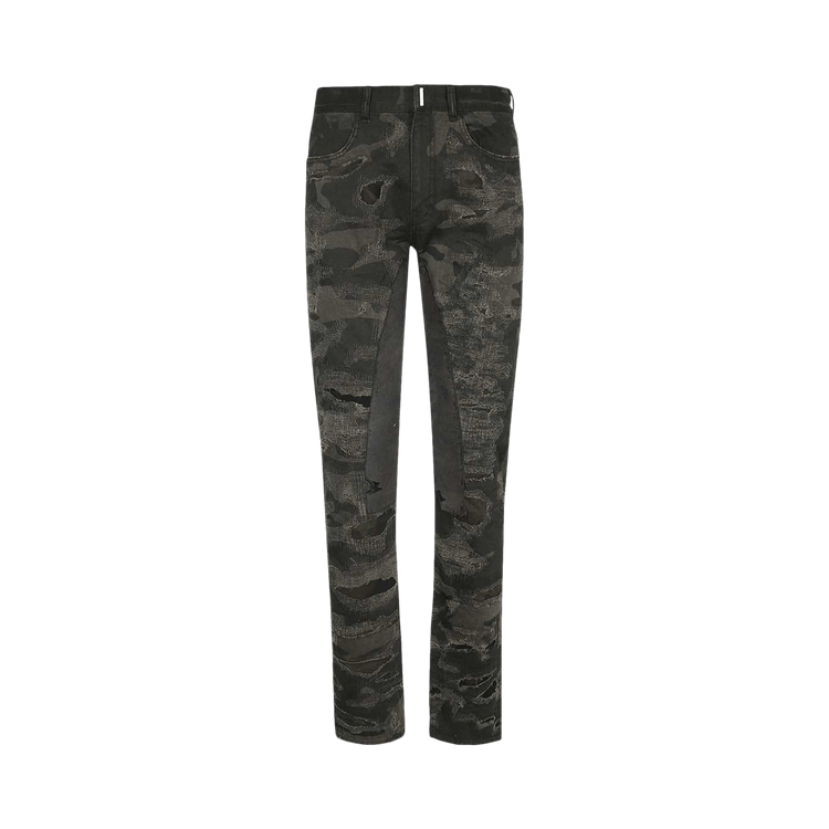 Givenchy Slim Fit Denim Trousers "Brown/Khaki"