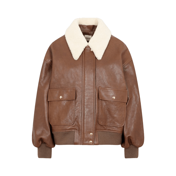 Khaite Shellar Jacket "Classic Brown"