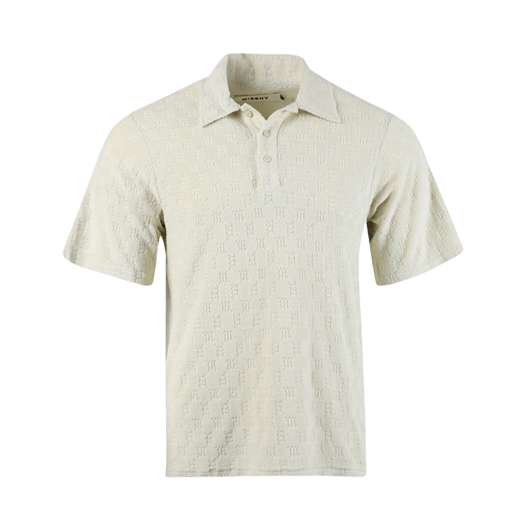 MISBHV Monogram Toweling Polo "Moth"