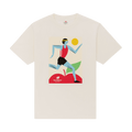 New Balance Made In USA Marathon Short-Sleeve Tee "Raw Cashew"