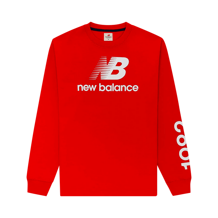 New Balance Made In USA Heritage Long-Sleeve Tee "Team Red"