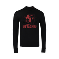 Raf Simons Turtleneck With Detached Print And R Embroidery "Black"