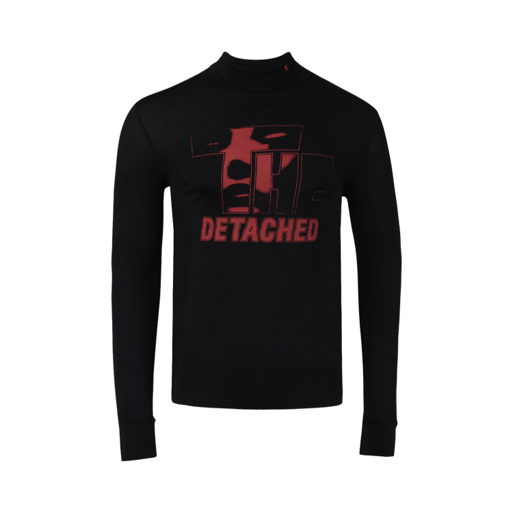 Raf Simons Turtleneck With Detached Print And R Embroidery "Black"
