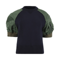 Sacai Sponge Sweat Pullover "Navy/Khaki"