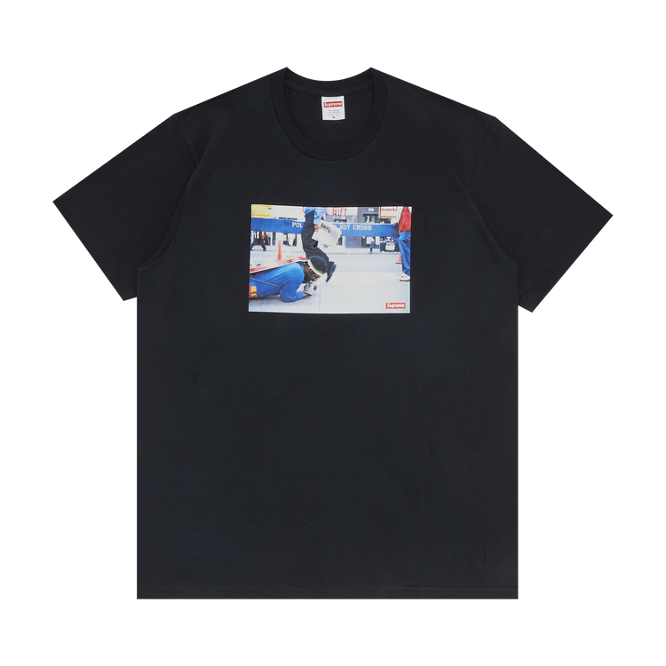Supreme x Pope.L Training Crawl Tee "Black"