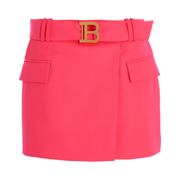 Balmain Low Rise Skirt "Pink"