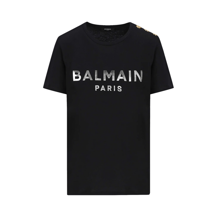 Balmain T-Shirt "Black/Gold"