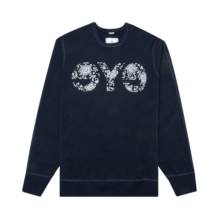 Junya Watanabe Eye Logo Print Sweatshirt "Navy"