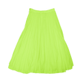 Junya Watanabe Pleated Skirt "Fluo Yellow"