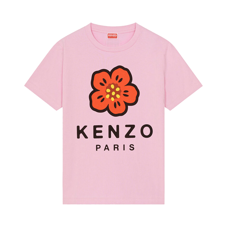 Kenzo Broke Flower Loose T-Shirt "Rose"