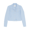 Courrèges Twill Trucker Jacket "Sky"